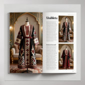 Art Deco Opulence Geometric Patterns IIHER_XHU_001 Poster (Vorne)