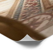 Art Deco Opulence Geometric PatternsIIIHER_XHU_001 Poster (Ecke)