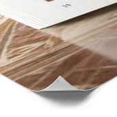 Art Deco Opulence Geometric PatternsVI HER_XHU_001 Poster (Ecke)