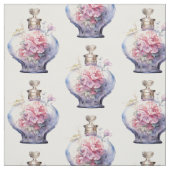 Art Deco Opulence Parfüm Flasche pink Stoff (Muster)