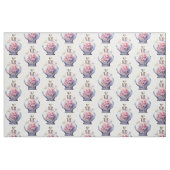 Art Deco Opulence Parfüm Flasche pink Stoff (Fat Quarter (45,7 x 55,9 cm))