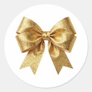 Art Deco Opulenz geometrische Muster Runder Aufkleber