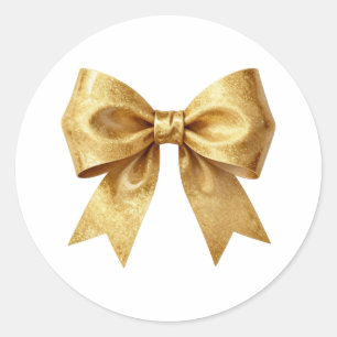 Art Deco Opulenz Geometrische Muster Runder Aufkleber