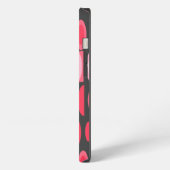 Art Deco-Ovale  iPhone Hülle (Linke Seite)
