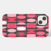 Art Deco-Ovale  iPhone Hülle (Rückseite (Horizontal))
