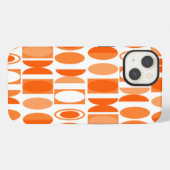 Art Deco-Ovale iPhone Hülle (Rückseite (Horizontal))