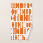 Art Deco Ovals Badhandtuch Set (Handtuch)