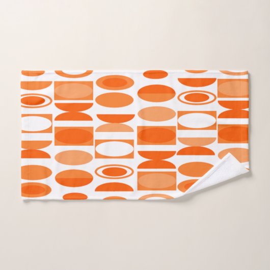 Art Deco Ovals Badhandtuch Set (Handtuch)