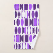 Art Deco Ovals Badhandtuch Set (Handtuch)