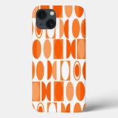 Art Deco Ovals Case-Mate iPhone Hülle (Rückseite)