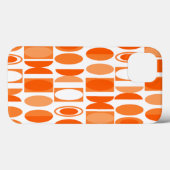 Art Deco Ovals Case-Mate iPhone Hülle (Rückseite (Horizontal))