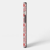 Art Deco Ovals iPhone Hülle (Linke Seite)
