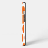 Art Deco Ovals iPhone Hülle (Linke Seite)