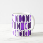 Art Deco Ovals Kaffeetasse (VorderseiteRechts)