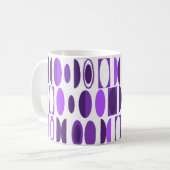 Art Deco Ovals Kaffeetasse (Vorderseite Links)