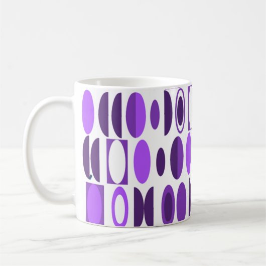 Art Deco Ovals Kaffeetasse (Links)