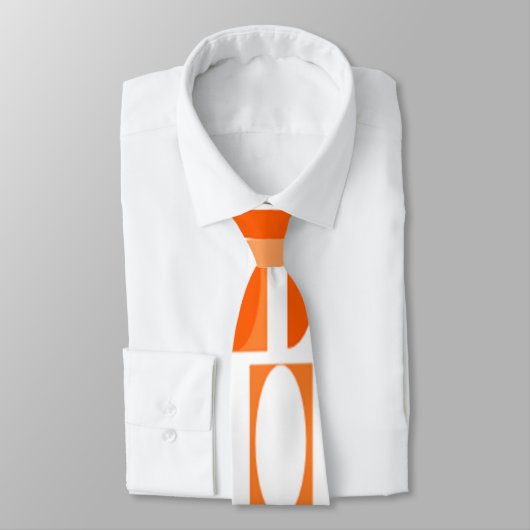 Art Deco Ovals Krawatte (Gebunden)