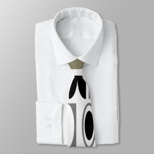 Art Deco Ovals Krawatte (Gebunden)