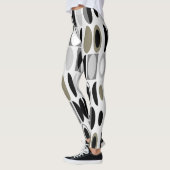 Art Deco Ovals Leggings (Links)