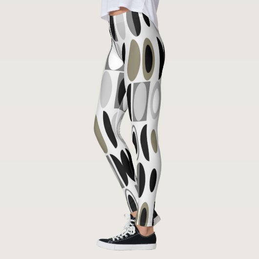 Art Deco Ovals Leggings (Links)