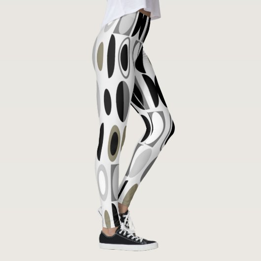Art Deco Ovals Leggings (Rechts)