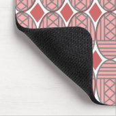 Art Deco Ovals Mousepad (Ecke)