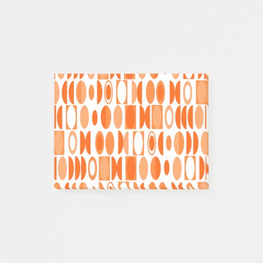 Art Deco Ovals Post-it Klebezettel (Vorderseite)