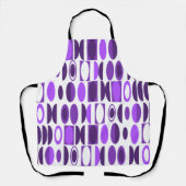 Art Deco Ovals Schürze (Vorderseite)