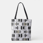 Art Deco Ovals Tasche (Rückseite)
