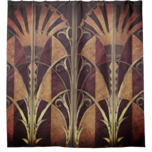 ART DECO PANELS 4 DUSCHVORHANG