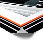 Art Deco Panhard Ad- Alex Kow (1932) Poster (Ecke)