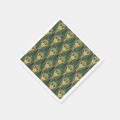 Art Deco Paper Napkins Serviette (Ecke)