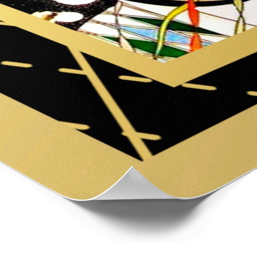 Art Deco Para Todos Ladys. Poster (Ecke)