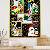 Art Deco Para Todos Ladys. Poster (Küche)
