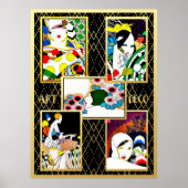 Art Deco Para Todos Ladys. Poster (Vorne)