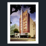 Art Deco Paramount theater Oakland Poster<br><div class="desc">Art-Deco-Architektur Digitales Gemälde aus einem Foto der US-Regierung des Paramount Theatre 2025 Broadway,  Oakland,  Alameda Landkreis,  CA</div>