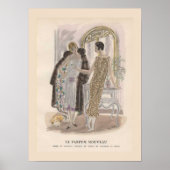 Art Deco Parfüm Poster (Vorne)