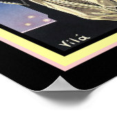 Art Deco Paris Gala "Night of Elegance" 16x20 Poster (Ecke)