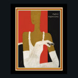 Art Deco Paris Mode Print Ca. 1931 Poster<br><div class="desc">Stilvoll und elegant Art Deco Paris Mode Print 16 x 20. Verfügbar in anderen Größen.</div>