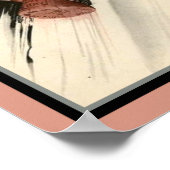 Art-Déco-Party Girl aus den 1920er Jahren Poster (Ecke)