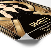 Art Deco Party Poster (Ecke)