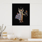 Art Deco Party WW1 Fundraising-Party Poster (Küche)