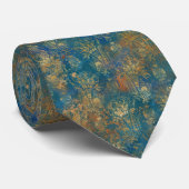 Art Deco Patina Neck Tie Krawatte (Gerollt)