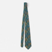 Art Deco Patina Neck Tie Krawatte (Rückseite)