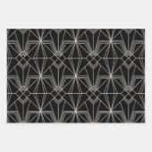 Art Deco Pattern Set Geschenkpapier Set (Vorderseite 3)