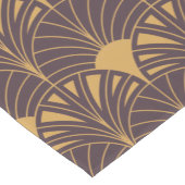 Art Deco pattern with fan-shaped motifs  Kurzer Tischläufer (Ecke)
