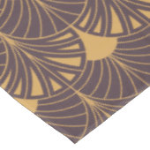 Art Deco pattern with fan-shaped motifs  Tischdecke (Schrägansicht)