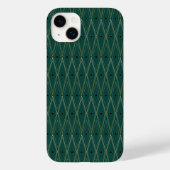Art Deco Patterns Swatcht Green DIamonds Case-Mate iPhone Hülle (Rückseite)