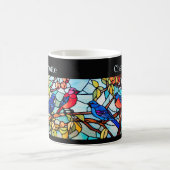 Art Déco - Personalisierte Glashütten Kaffeetasse (Mittel)