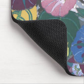 Art Deco Petunias - Mousepad (Ecke)
